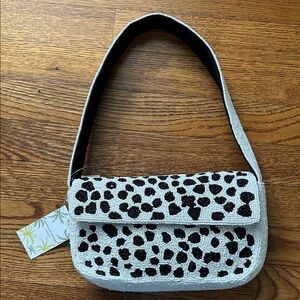 America & Beyond Beaded Bag